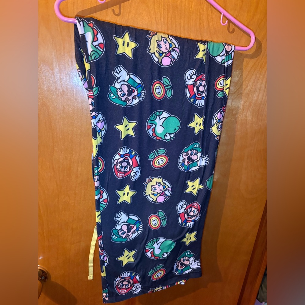 Mario pajama pants unisex men’s xl